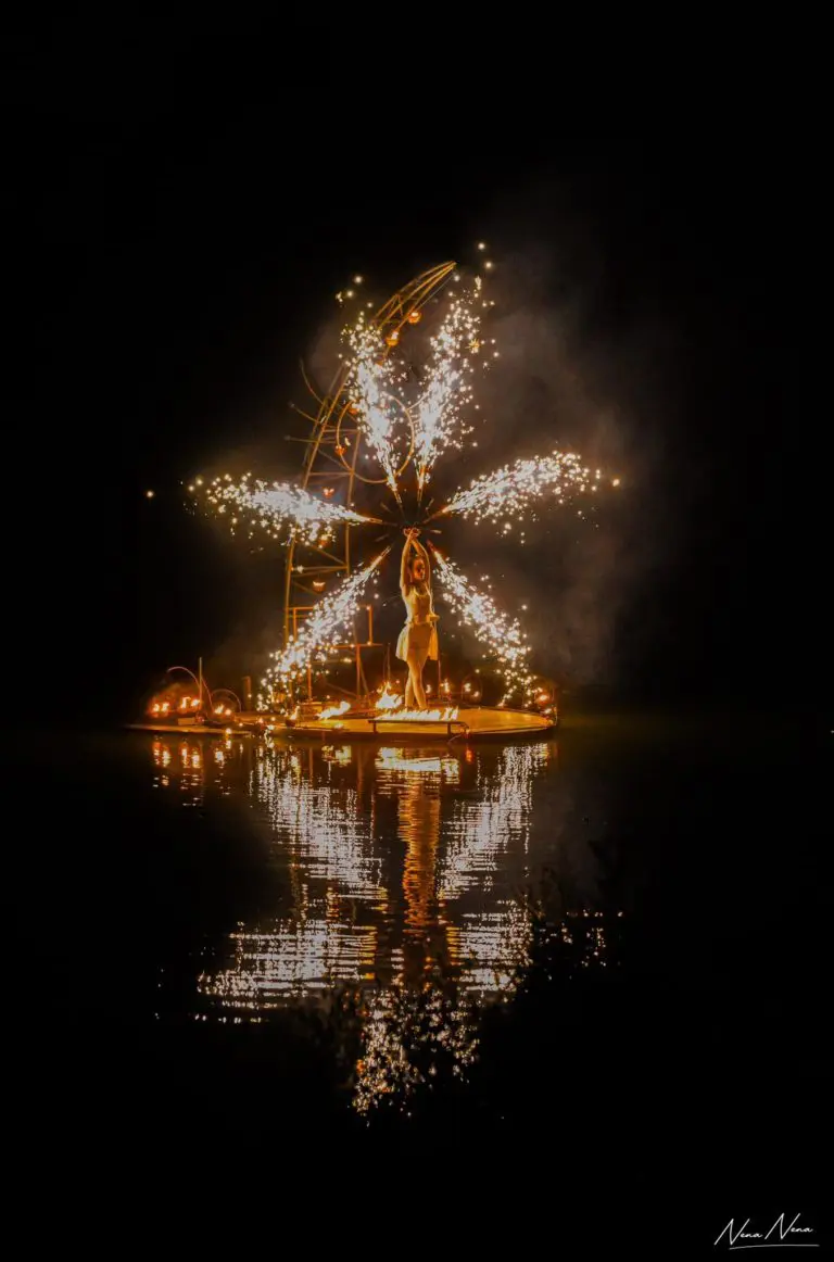 MovingFireArts en Showflamme Parc Du Paradis